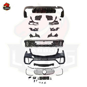 <span class=keywords><strong>Prix</strong></span> d'usine pour <span class=keywords><strong>mercedes</strong></span>-benz <span class=keywords><strong>GLC</strong></span> classe <span class=keywords><strong>2021</strong></span> X253 W253 Kit de carrosserie mise à niveau GLC63 Style Bodykit pare-chocs avant - Product Image 5