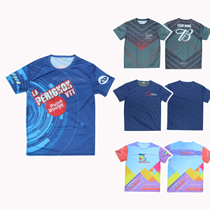 Camiseta Deportiva Transpirable, Cómoda, Informal, Unisex para Adultos, Ligera, Duradera, de Spandex/Poliéster con Elasticidad en Cuatro Direcciones, de Secado Rápido - Product Image 6