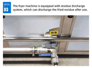 Machine à frire les graines de tournesol Machine à frire les arachides frites en continu à vendre - Product Image 6