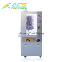 Machine d'arcade à griffes ACS Prize Claw, borne de jeu à plusieurs fentes avec distribution de cadeaux, certification CE, fonctionnement à monnayeur, prise en charge japonaise/espagnole