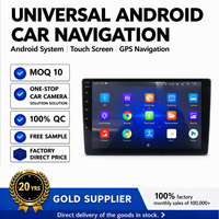 Appareil tout-en-un universel Android 10 pouces avec écran large, navigation WiFi, lecteur MP5 pour voiture, image de recul, amplificateur et Bluetooth