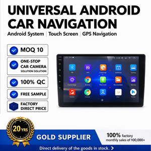 Reproductor MP5 Universal Android de 10 Pulgadas con Pantalla Grande, Navegación WiFi, Cámara de Reversa, Amplificador y Bluetooth, Dispositivo Todo en Uno para Automóvil - Product Image 1