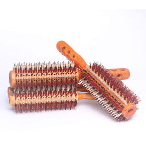 Whosale Hotsale Classic <span class=keywords><strong>Brosse</strong></span> à cheveux amovible et facile à nettoyer <span class=keywords><strong>Brosse</strong></span> à cheveux démêlante à 9 rangées <span class=keywords><strong>Brosse</strong></span> <span class=keywords><strong>Denman</strong></span> bouclée - Product Image 6