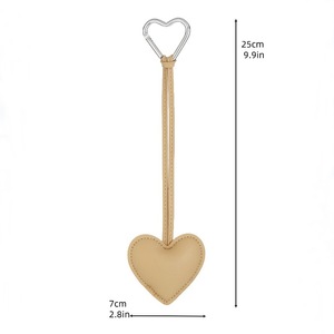 Nouveaux sacs créatifs en cuir PU, <span class=keywords><strong>porte</strong></span>-clés, pendentifs, accessoires vestimentaires en forme de cœur, pendentifs pour couples et <span class=keywords><strong>porte</strong></span>-clés - Product Image 4