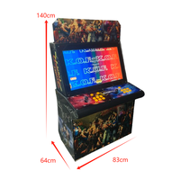 Machine d'arcade rétro Bby Factory en vente directe, 17 pouces, à monnayeur, Street Fighter 2 joueurs, version anglaise, fournisseur unique