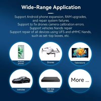 U70 UFS EMMC ISP Programlayıcı Tam Set Okuma/Yazma Modülü 250MB/s 350MB/s %100 Orijinal JCID Kamera ve Cep Telefonu Tamiri için