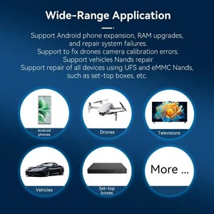 ชุดโปรแกรมเมอร์ U70 UFS eMMC ISP ครบชุด โมดูลอ่านเขียน สำหรับโปรแกรมเมอร์ NAND ระบบแอนดรอยด์ สำหรับซ่อมโทรศัพท์มือถือ - Product Image 5