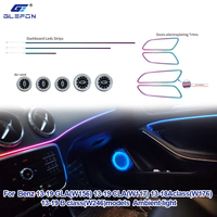 Kit d'éclairage d'ambiance intérieur pour Mercedes Benz W156/ W117 / W246/ W176 2013-2019 Glefon, lampe d'ambiance Plug and Play