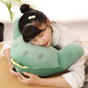 Cojín de soporte lumbar en forma de U, diseño de anime, de algodón y poliéster, ergonómico, para respaldo de silla, para oficina, coche, sofá, uso en maternidad - Product Image 3