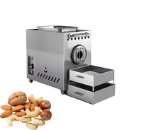 Gaz Commercial entièrement automatique moteur châtaigne cacahuète Pili noix soja rôtissoire Machine sucre cacao rôtissoire nouveau