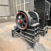 Concasseur à mâchoires portable mini mobile 400x600 pour granit, gravier et roche, pour équipement de concassage