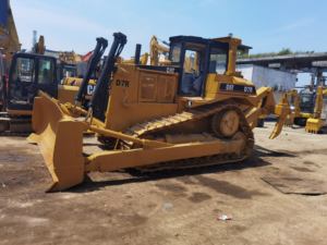 Bulldozer utilisé de haute qualité CAT D7R Original Caterpillar D7 Bulldozer Machines de construction CAT d7r d8r - Product Image 3