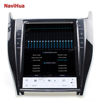 NaviHua Écran vertical de style Tesla de 12,1 pouces Lecteur multimédia Android 7.1 pour voiture Toyota Harrier Navigation GPS audio