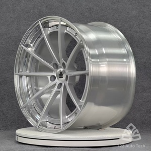722Auto Jantes forgées <span class=keywords><strong>2</strong></span> pièces 22-24 pouces à déport profond et rebord échelonné 5x112 5x120 5x127 noires neuves ET 25mm pour GMC Yukon et Expedition - Product Image 4