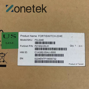 Commutateur Ethernet Gigabit de couche 3 à 24 ports Fortinet <span class=keywords><strong>FS</strong></span>-<span class=keywords><strong>224E</strong></span> <span class=keywords><strong>FortiSwitch</strong></span> d'origine, en stock - Product Image 5