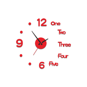 Horloge Murale Silencieuse Créative en Autocollants Miroir Acrylique <span class=keywords><strong>3D</strong></span>, Aiguille à Quartz, <span class=keywords><strong>Design</strong></span> Moderne, Décoration Intérieure, Autocollant DIY d'Horloge Numérique - Product Image 5