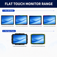 Écran tactile capacitif plat PCAP de 23,8 pouces, moniteur LCD, DP USB, sans carte système, affichage pour casier à colis, distributeur automatique