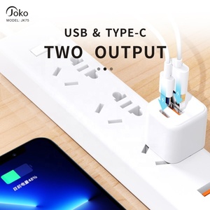 Adaptateur secteur USB C Konfulon Joko Products <span class=keywords><strong>2022</strong></span> <span class=keywords><strong>Best</strong></span> <span class=keywords><strong>Sellers</strong></span> 20W 2 ports de charge rapide 20W QC 3.0 Charge rapide - Product Image 3