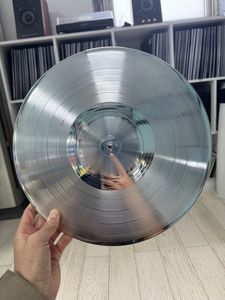 <span class=keywords><strong>Discos</strong></span> Metálicos de 12 Pulgadas con Acabado Dorado/Plateado, Decoraciones de una Sola Cara, Adornos, Disco de Platino/Venta de Productos Defectuosos con Descuento - Product Image 4