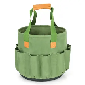Waterproof Heavy Duty Garden Tool Set With Carrying Bucket Garden Tool Bag