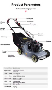 19-21 Inch DIY Industrial Hand-<b>Push</b> Lawn <b>Mower</b> 4-Stroke Aluminum 24V for Use ODM-GC08 4-stroke Aluminum Lawn <b>Mower</b> ODM-GC0 - Product Image 6