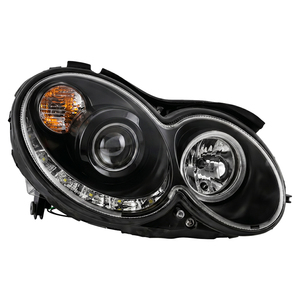 Pour Mercedes-Benz <span class=keywords><strong>CLK</strong></span> <span class=keywords><strong>W209</strong></span> 200 230 280 320 <span class=keywords><strong>350</strong></span>, phare à LED avec lentille, feux de jour DRL, diode électroluminescente, projecteur avant - Product Image 6