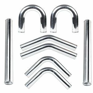 Chrome đen phổ 2.5 inch nhôm <span class=keywords><strong>Turbo</strong></span> intercooler tự động hệ thống làm mát đường ống - Product Image 6