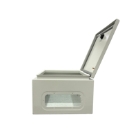 Panneau métallique durable pour boîtiers électroniques et d'instruments, type boîte de distribution