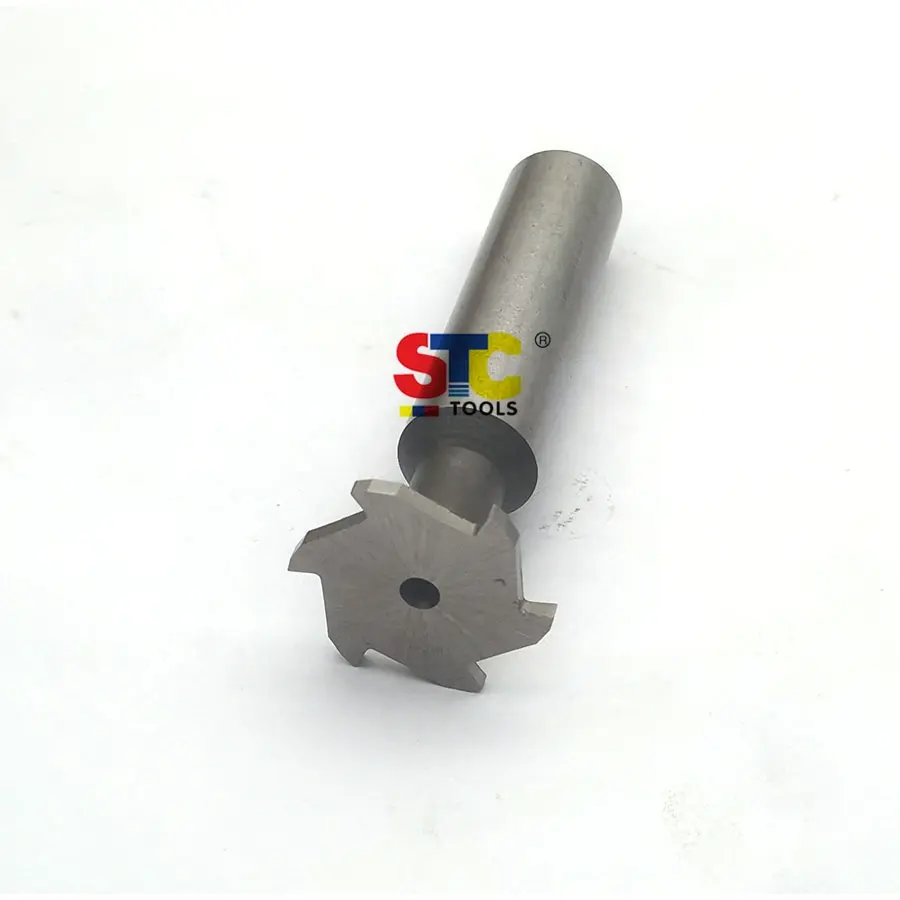 HSSカーバイドT型フライス加工アルミニウム銅プロファイル溝入れTスロットカッター