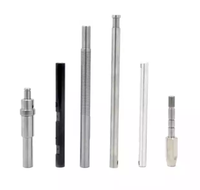 Ejes de aleación de aluminio y acero inoxidable, alta calidad, todos los tipos de ejes, fabricación personalizada, largo, lineal, varios ejes
