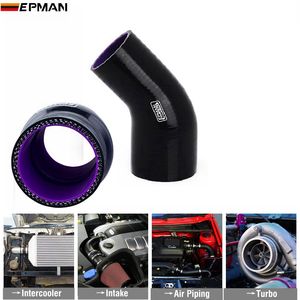 EPMAN 4 plis 45 degrés Silicone réducteur tuyau <span class=keywords><strong>Intercooler</strong></span> Turbo tuyau d'admission coupleur tuyau universel pour Honda pour Subaru - Product Image 4