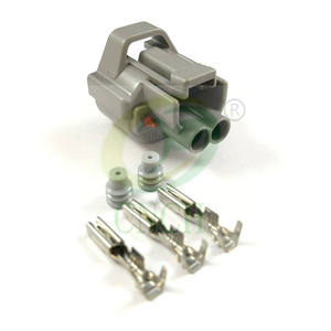 Para Nippon Denso 2 Pin Inyector de combustible Conector Enchufe Clip Kit ID2000 Etiqueta alta - Product Image 2