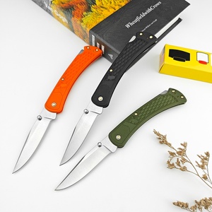 Cuchillo de Bolsillo Pequeño BK 110 Slim DIY OEM de Acero Inoxidable, 3.15 Pulgadas, con Fibra de Nailon, para Camping, Defensa Personal y Frutas - Product Image 2
