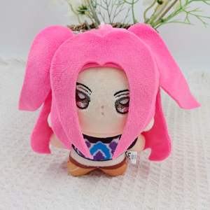 دمية قطيفة على شكل شخصية من أنمي قاتل الشياطين (كيميتسو نو يايبا) مع حقيبة شبكية - Product Image 4