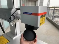 Machine de marquage laser à fibre ActionLasers 50W - Haute précision 0,001 mm, portable, pour marquage 3D de logos et bagues de pigeons, refroidissement par air