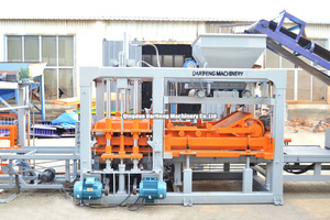 QT8-15 công suất lớn sản xuất gạch và pavers Máy Làm tự động khối bê tông Máy làm gạch máy móc - Product Image 3