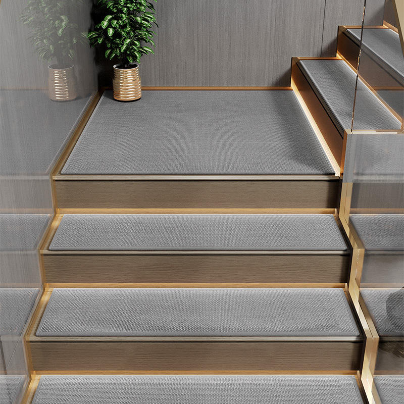 Suela de goma de cáñamo Sally - elegante tejido gris