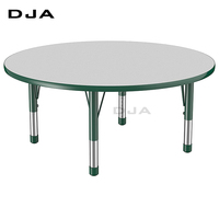 Table d'étude moderne Scholar Craft pour salle de classe, bureau à domicile, étude, lecture, apprentissage, activité, réglable en hauteur, en bois et métal