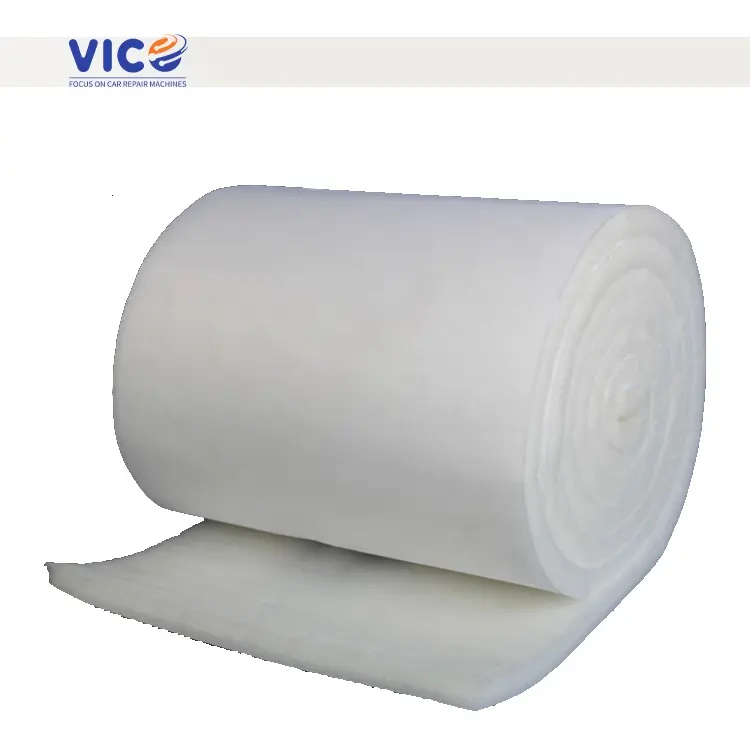 Painting Booth Ceiling Filters White Cotton Filtration for Air intake and Exhaust Purification Dust Stop paint Filter