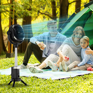 Markalı Taşınabilir Fanlar USB Ayaklı Fan Katlanabilir Hafif Kanatsız Tasarım Uzun Pil Ömrü için Masa Fanı Üç Araba Fanı Taşınabilir - Product Image 3