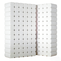 Papier toilette de haute qualité, vente en gros d'usine, papier de salle de bain imprimé sur mesure, 100% pâte de bois, marque bon marché