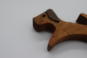 Regalo unico intagliato a mano in legno per animali domestici sculture in legno ornamenti da tavolo intagliati legno decorazione regalo - Product Image 2