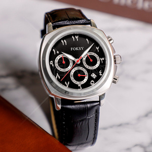 Reloj de pulsera de cuarzo para hombre, cronógrafo de aleación de lujo, resistente al agua, con logotipo personalizado - Product Image 3