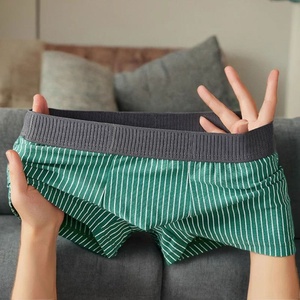 กางเกงในและกางเกงบ็อกเซอร์สำหรับผู้ชายพิมพ์ลายทางไร้รอยต่อของ Uxyk-ผู้ผลิตขายส่ง - Product Image 1