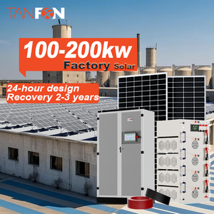 Sistema de Almacenamiento de Energía Solar Industrial y Comercial para el Congo, 100-200kW BESS, Kit Completo de Sistema de Energía Solar Híbrido - Product Image 1