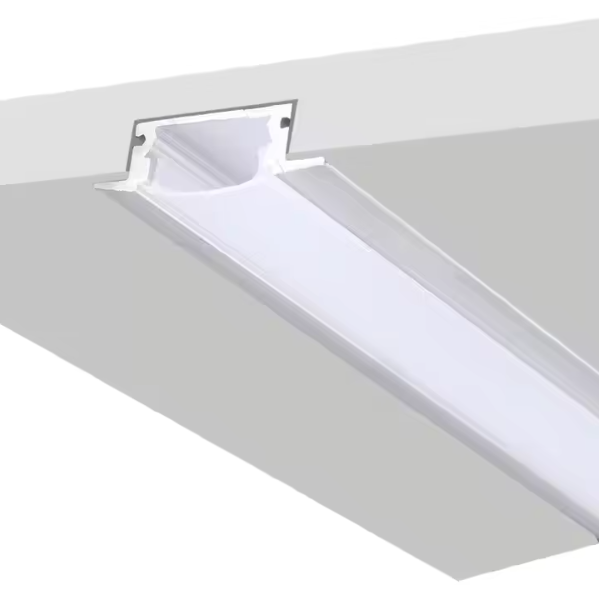 24.7*7MM 6000 Series Ceiling Wall Linear Lamp Embedded Aluminum Extrusion Channel Frame Recessed LED Profile Light Dimmable
