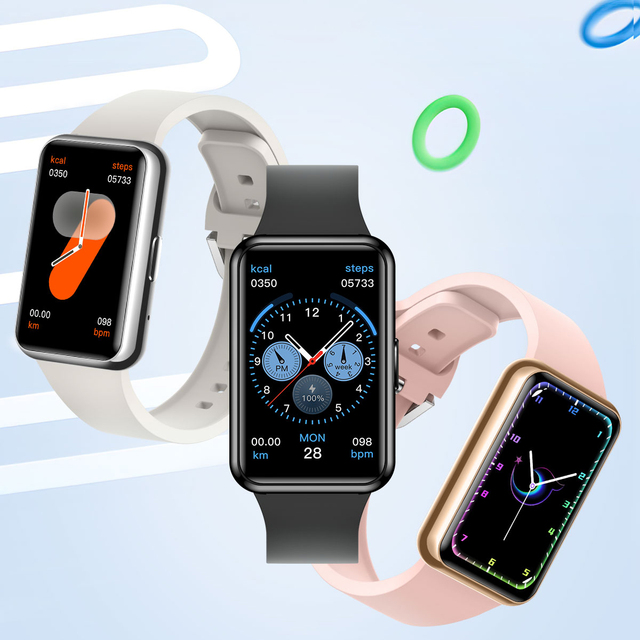 1.57 Inch Smart Watch BT Call Heart Rate Sleep Monitor Voice Assistant Message Push Waterproof Fitness Tracker for Men Women