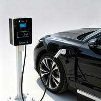 Cargador para Vehículos Eléctricos de 7kW, 11kW y 22kW, Estación de Carga Inteligente de Corriente Alterna Tipo 2 para Uso Doméstico