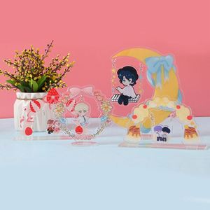 Porte-clés personnalisé en acrylique liquide, breloque shaker en acrylique, support de porte-clés en acrylique personnalisé, shaker Kpop ouvrable et rechargeable - Product Image 4