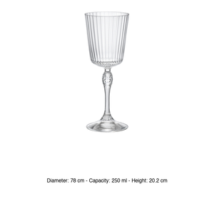 Verre à cocktail America'20 25 cl H 20,2 cm Ø 7,8 cm Bormioli Rocco - Product Image 3